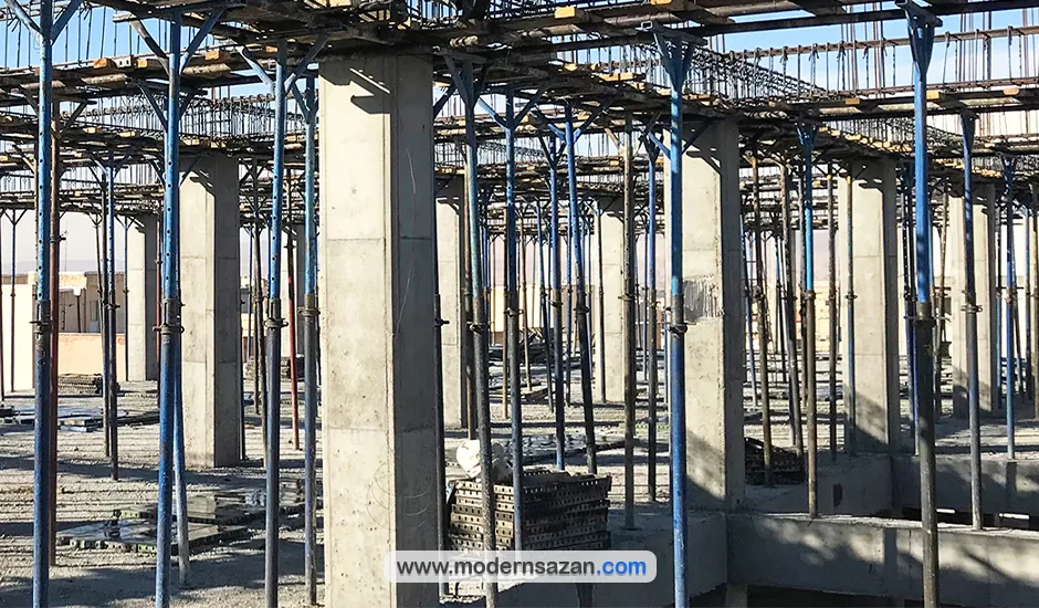 محاسبه تعداد جک سقفی در پروژه ساختمانی