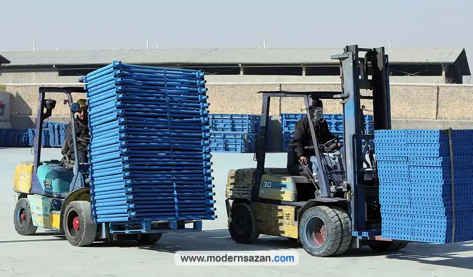 بارگیری و ارسال اسکافلد مثلثی