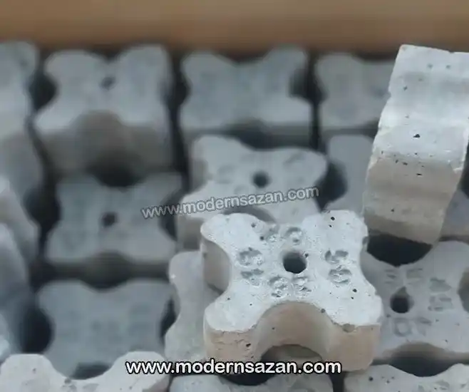 ساخت اسپیسر بتنی 5 سانتی استاندارد