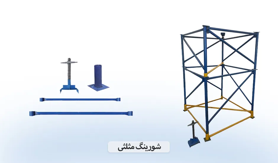 اجزای تشکیل دهنده داربست شورینگ
