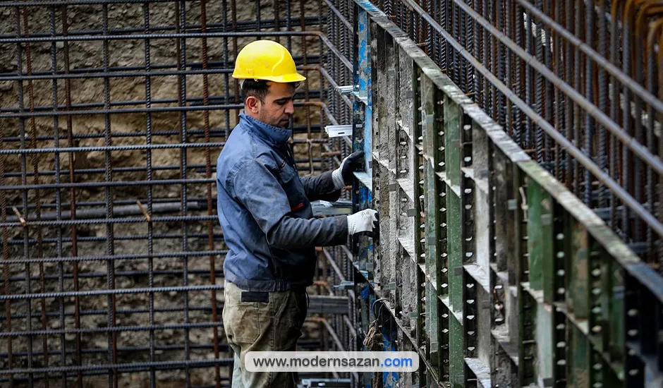 نحوه محاسبه مساحت قالببندی