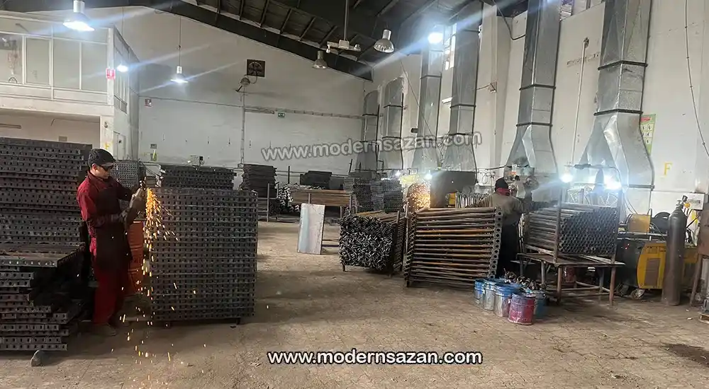 شرکت قالب سازی بتن مدرن سازان