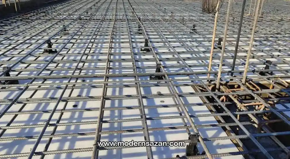 اسپیسر ابعاد بزرگ در اجرای سقف