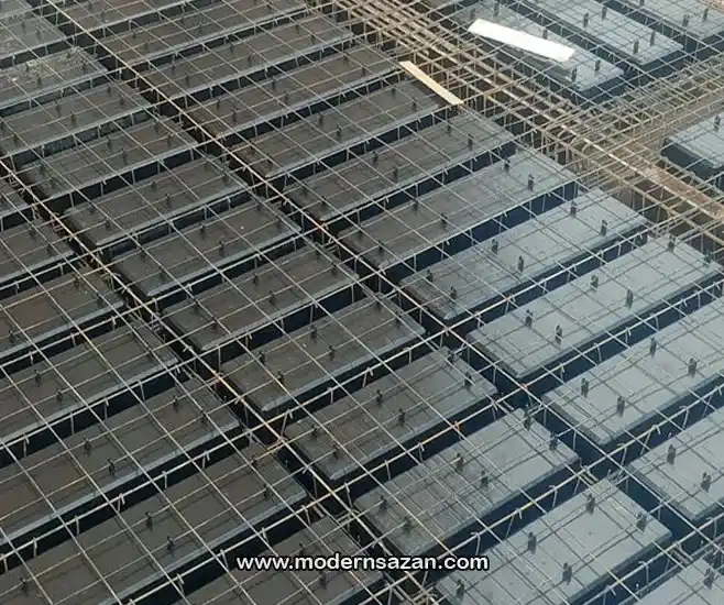اسپیسر در سازه بتنی برای بتن ریزی
