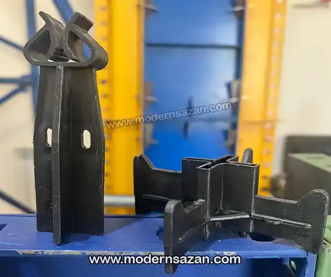 اسپیسر دو تیکه دابل فیکس با جنس پلاستیکی