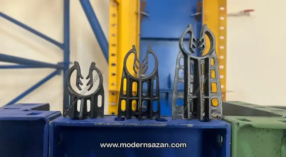 اسپیسر های موجود در شرکت مدرن سازان