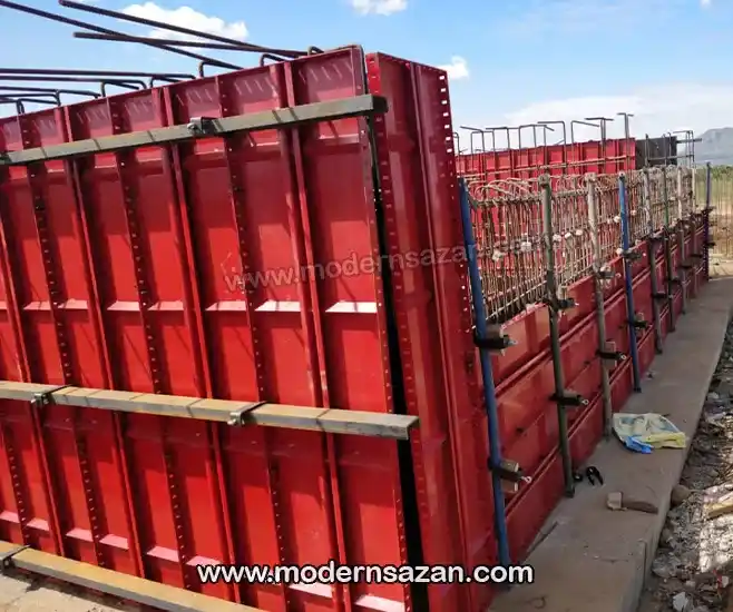 قیمت قالب فلزی دیوار برشی خاص