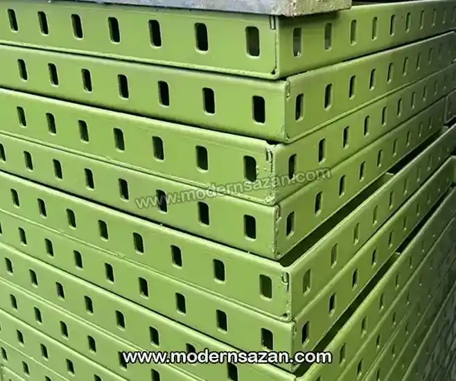 قیمت قالب فلزی بتن 50 *100 لبه خم