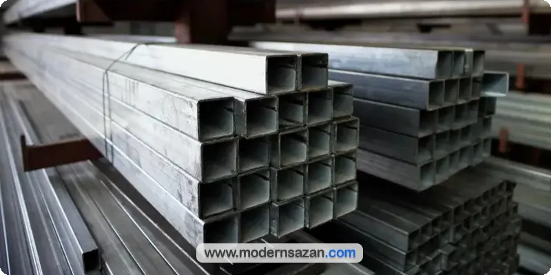 پروفیل گالوانیزه مبلی در سایز 60*60