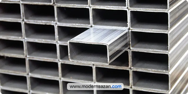 پروفیل های گالوانیزه 2*2