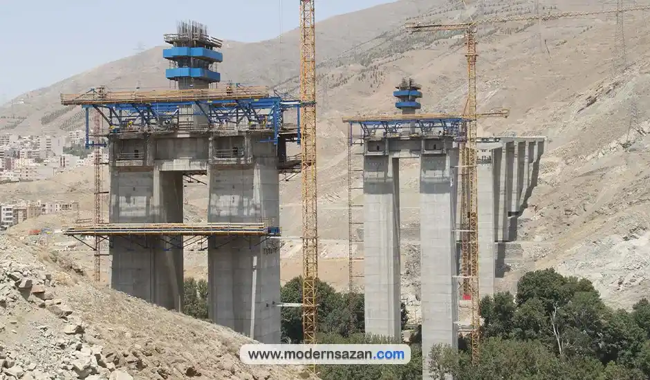قالب بندی در ارتفاع قالب بندی در ارتفاع