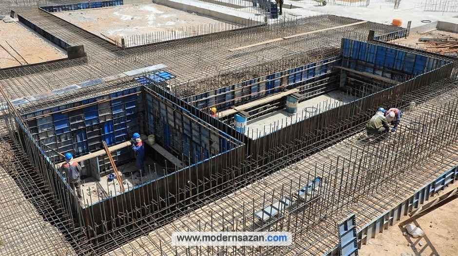 آرماتوربندی فونداسیون